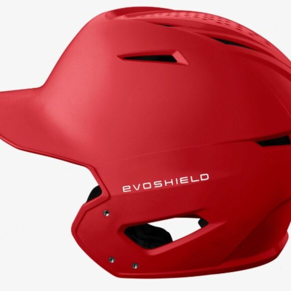 EvoShield XVT 2.0 Batting Helmet - Scarlet - Matte - NEW - Picture 3 of 5